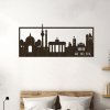 Dřevěná dekorace na zeď BERLIN
