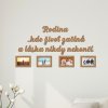Fotoramecek rodina kde zivot zacina horsky dub