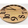nastenne hodiny clock dub zlaty