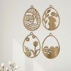 Sada velikonocnich vajicek dub zlaty