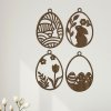 Sada velikonocnich vajicek orech