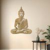 Dřevěný obraz Buddha – Energie klidu