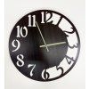 nastenee hodiny Clock wenge