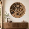 Strom ying yang horsky dub wenge