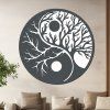 Strom ying yang antracit bila