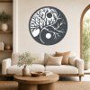 Strom ying yang antracit bila