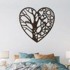 Dřevěný strom na zeď  SRDCE