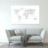 mapa sveta dots