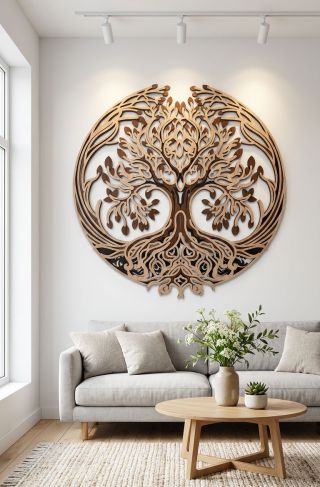 ✨ 3vrstvý dřevěný Strom HOJNOSTI ✨ Hluboké kořeny. Pevný kmen. Koruna rozprostřená do všech stran. Symbol růstu,...