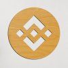 dreveny podtacek kryptomeny binance coin dub