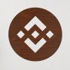 dreveny podtacek kryptomeny binance coin orech