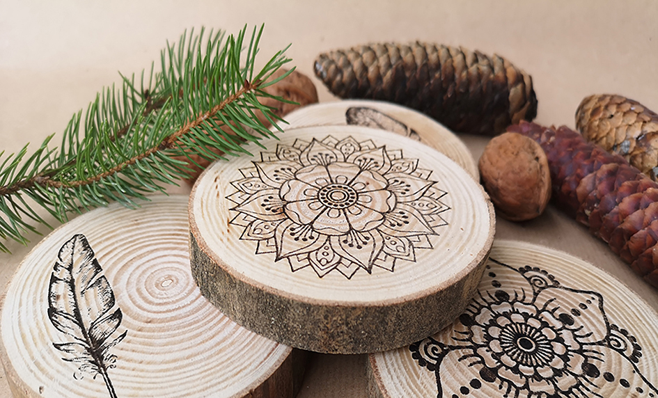 Dřevěné výrobky zdobené vypalováním | Drewomila