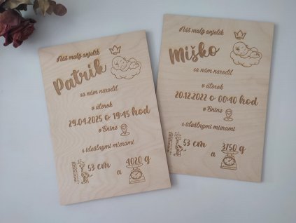 Narodenie, tabuľka 3