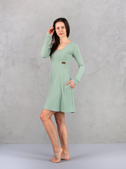 Drexiss šaty LORA SHORT SPRING OLD MINT (2)