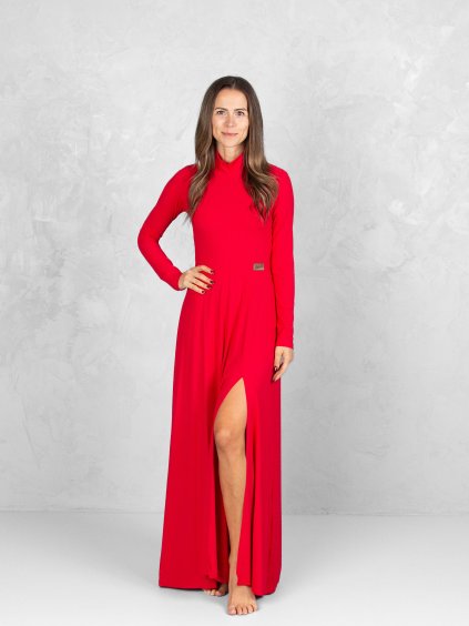 Drexiss šaty AURI LONG SPRING RED