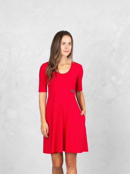 Drexiss šaty LORA SHORT RED