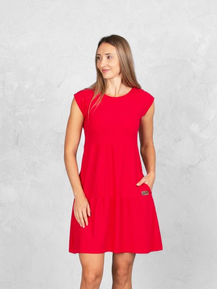 Drexiss šaty SOFIE SILK RED