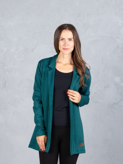 Drexiss dámské sako LISS LUXE PETROL