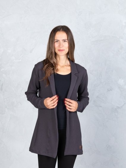 Drexiss dámské sako LISS STRUCTURE ANTRACIT