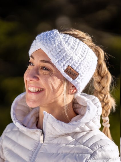 Drexiss čelenka TWIST WHITE