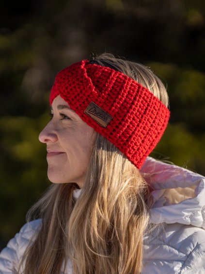 Drexiss čelenka TWIST RED