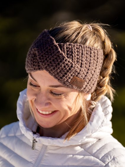 Drexiss čelenka TWIST BROWN