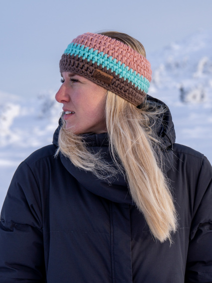 Drexiss háčkovaná čelenka MORNE DIABLOTINS