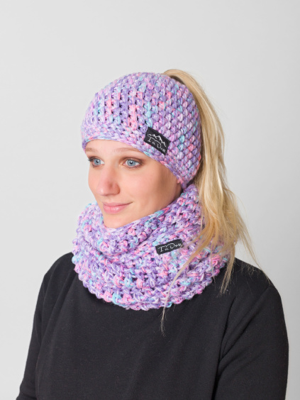 Drexiss háčkovaný set culich SHISHAPANGMA a nákrčník