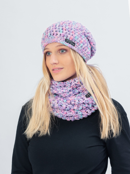 Drexiss háčkovaný set kulich homeless SHISHAPANGMA a nákrčník