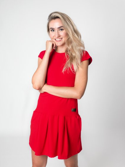Drexiss letní šaty GAB RED