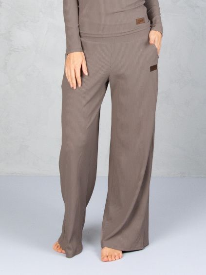 Drexiss kalhoty SOUL MAXI TAUPE GREY