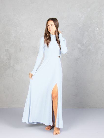 Drexiss šaty AURI LONG SPRING LIGHT BLUE