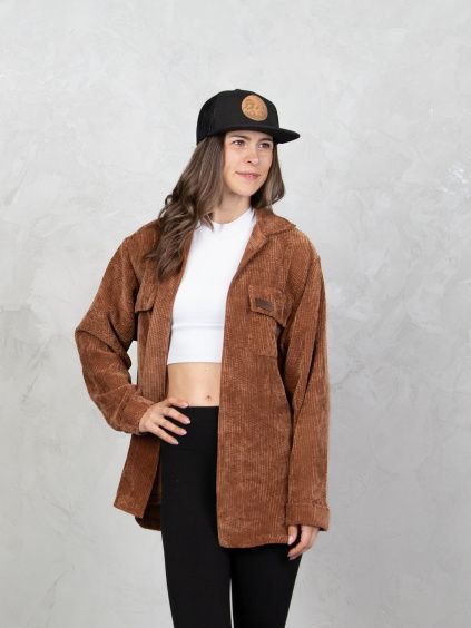 Drexiss manšestrový blejzr PARKER BROWN