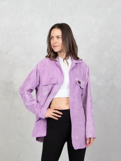 Drexiss manšestrový blejzr PARKER LILA