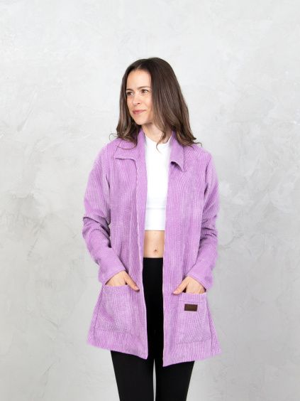 Drexiss manšestrové sako MARLOW LILA