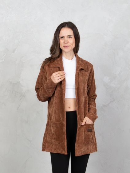 Drexiss manšestrové sako MARLOW BROWN