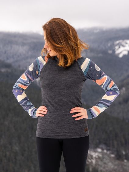 Drexiss ZONE MOUNTAIN DREAMS MERINO ACTIVE dlouhý rukáv