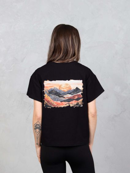 Drexiss tričko FLOW SKYFIRE BLACK