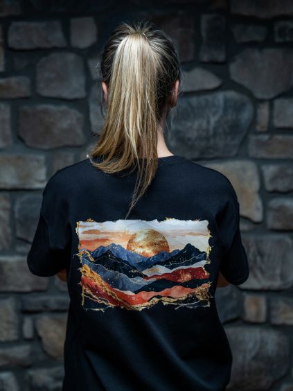 Drexiss tričko FLOW SKYFIRE BLACK