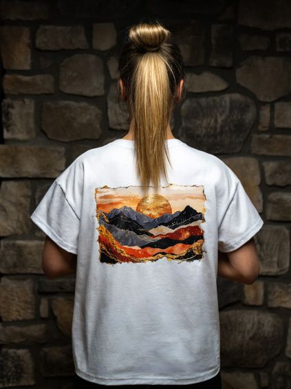 Drexiss tričko FLOW SKYFIRE WHITE