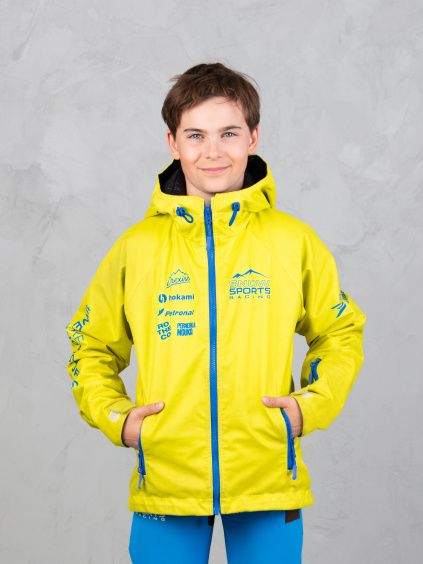 RACING lyžařská zimní bunda - modrá