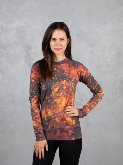 Drexiss ALL VOLCANO MERINO ACTIVE dlouhý rukáv dámské