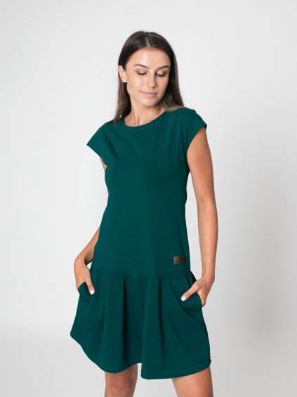 Drexiss letní šaty GAB DARK GREEN