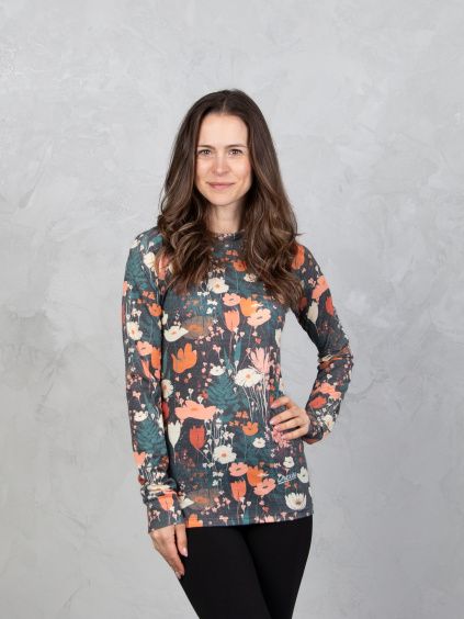Drexiss ALL BLOOMY MERINO ACTIVE dlouhý rukáv