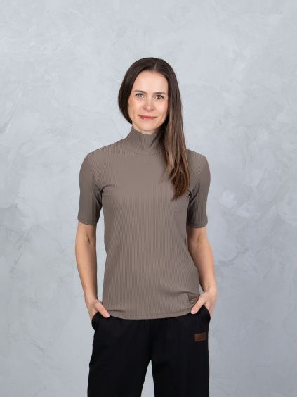 Drexiss tričko ROLL TAUPE GREY
