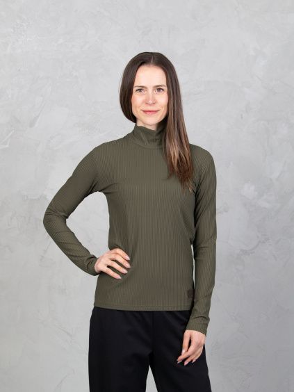 Drexiss tričko ROLL LONG DARK KHAKI