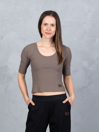 Drexiss tričko GRACE TAUPE GREY (2)