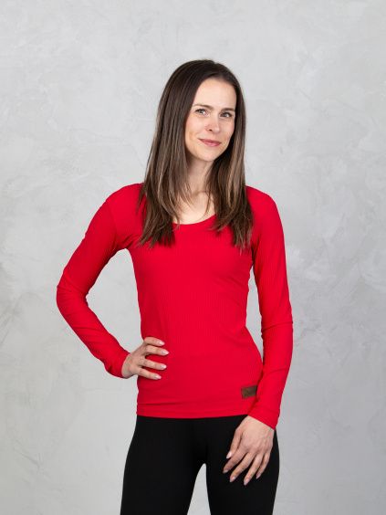 Drexiss tričko KAIRA LONG RED