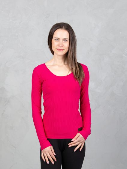 Drexiss tričko KAIRA LONG REALLY PINK
