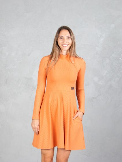 Drexiss šaty AURI SHORT SPRING PAPAYA